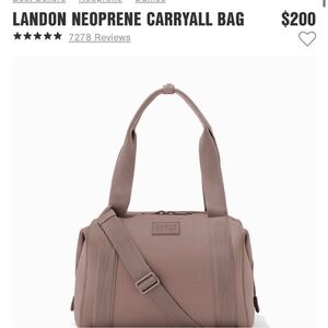 Dagne Dover Landon Neoprene Carryall Bag - Dune